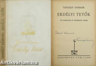 Erdélyi tetők (dedikált példány)