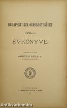 A Budapesti Kir. Orvosegyesület 1888-iki évkönyve