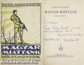 Magyar Miatyánk (Peyer Károly politikusnak dedikált példány) (Fedélter: Márton Lajos)