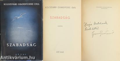 Szabadság (védőborítós, dedikált példány)
