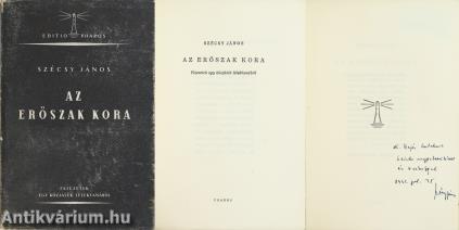Az erőszak kora (dedikált példány)