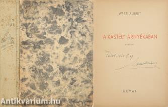 A kastély árnyékában (aláírt példány)