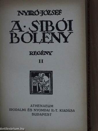 A sibói bölény I-II.