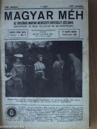 Magyar Méh 1937., 1939-1940. (nem teljes évfolyam)/1941. január-december