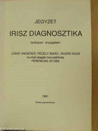 Irisz diagnosztika