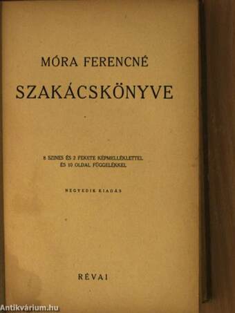 Móra Ferencné szakácskönyve