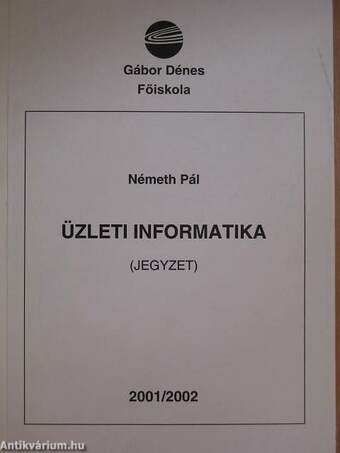 Üzleti informatika 2001/2002