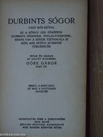 Durbints sógor