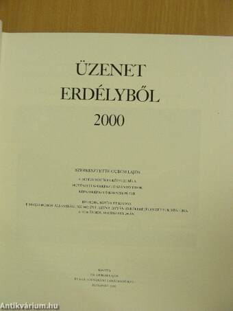 Üzenet Erdélyből