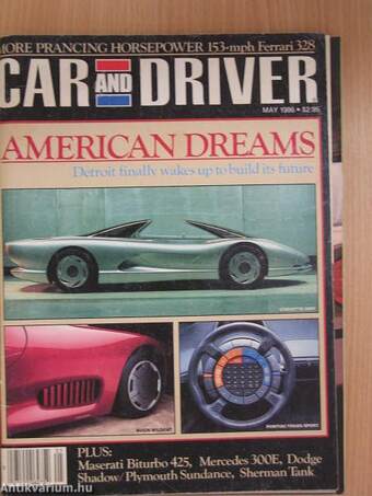 Car and Driver May 1986.