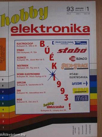 Hobby Elektronika 1993. január-december