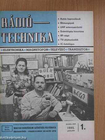 Rádiótechnika 1982. január-december