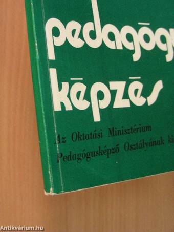 Pedagógusképzés 1975/3.