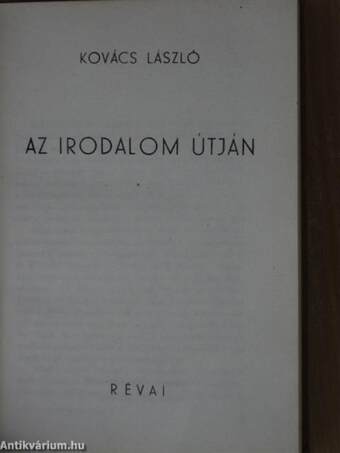 Az irodalom útján