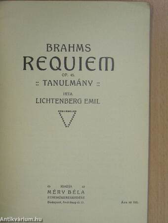 Brahms Requiem