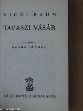 Tavaszi vásár