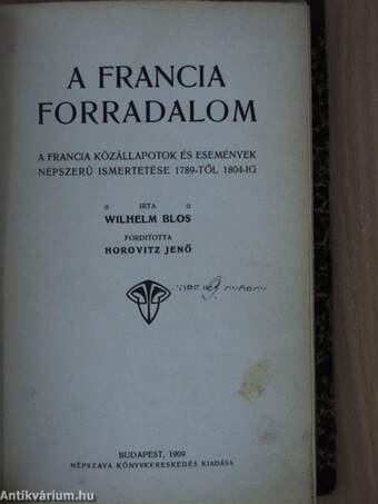 A francia forradalom I-II.