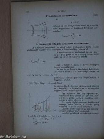 Algebra és az analizis elemei