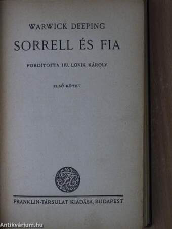 Sorrell és fia I-II.