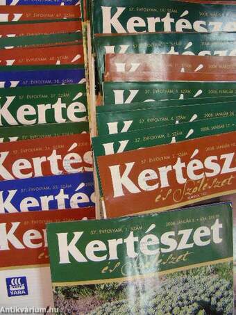 Kertészet és szőlészet 2008. (nem teljes évfolyam)