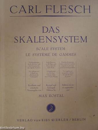 Das Skalensystem/Scale System/Le Systéme de Gammes