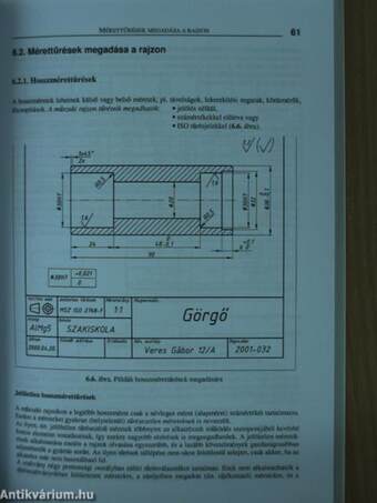 A műszaki rajz alapjai - Géprajzi ismeretek