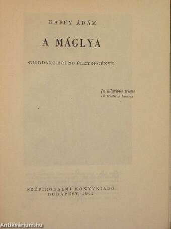 A máglya