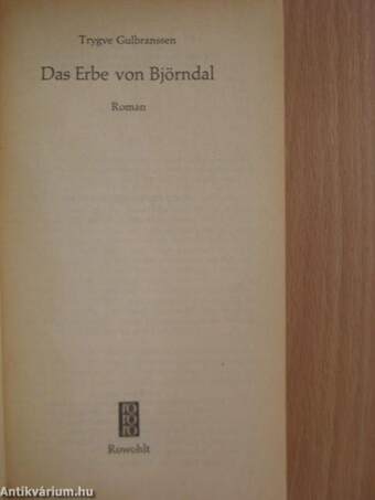 Das Erbe von Björndal 