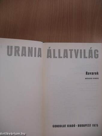 Urania Állatvilág - Rovarok