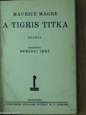 A tigris titka