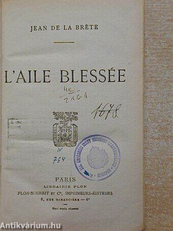 L'aile blessée