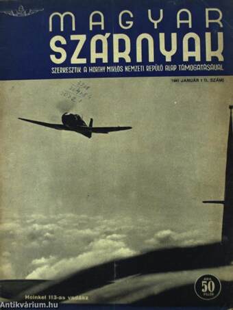 Magyar Szárnyak 1941. január 1.