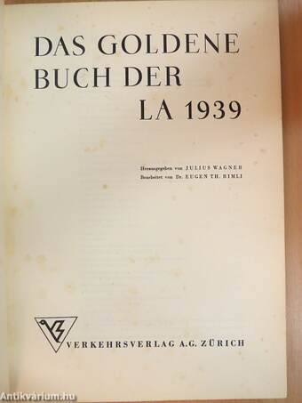 Das Goldene Buch der LA 1939