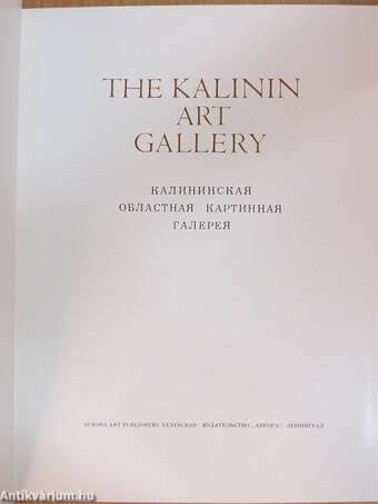 The Kalinin Art Gallery