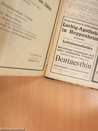 Deutsche Zahnärztliche Zeitung 1910. január-december