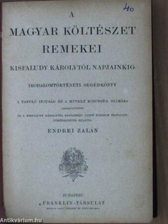 A magyar költészet remekei