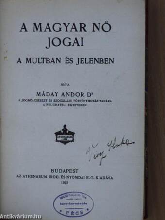 A magyar nő jogai