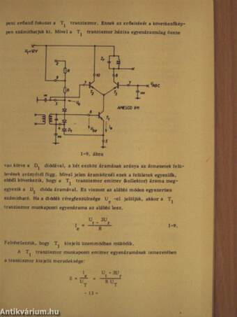 Analóg integrált áramkörök kapcsolástechnikája