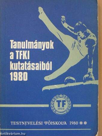 Tanulmányok a TFKI kutatásaiból 1980