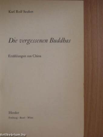 Die vergessenen Buddhas