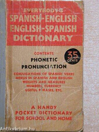 Spanish-English/English-Spanish Dictionary