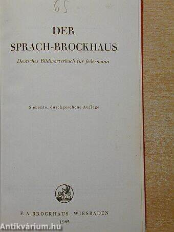 Der Sprach-Brockhaus