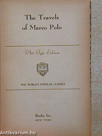 The Travels of Marco Polo