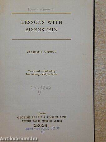 Lessons with Eisenstein