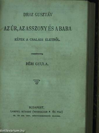 A boszorkány/Lady Windermere legyezője/Helvila/Az úr, az asszony és a baba/A játékos naplója/Változatok a G-húron