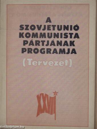 A Szovjetunió kommunista pártjának programja