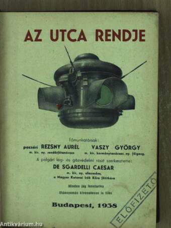 Az utca rendje 1938