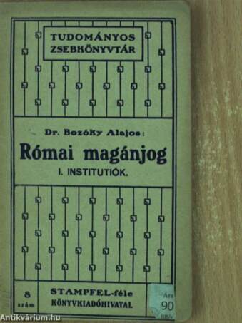 Római magánjog I.