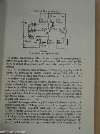 Egyszerű elektronikai áramkörök építése