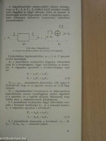 Tranzisztor, elektroncső = reaktancia